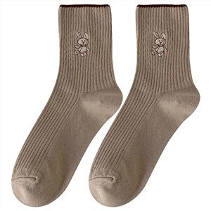 Mitjons de tub de brodat